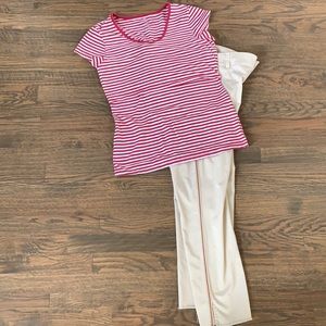 LOFT Marisa fit ankle length pants